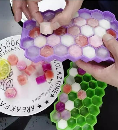 Smooth Ice Cube Maker Tray Pack of 2