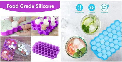 Smooth Ice Cube Maker Tray Pack of 2