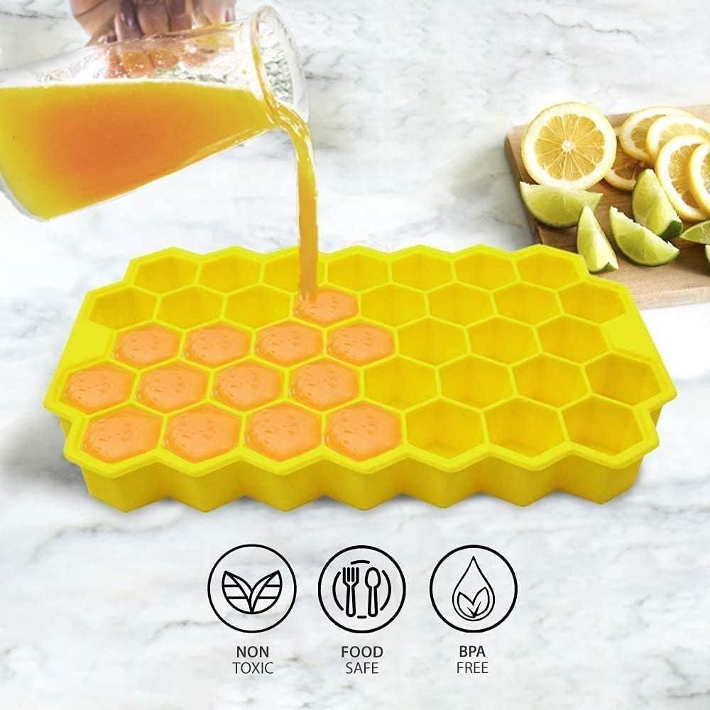 Smooth Ice Cube Maker Tray Pack of 2