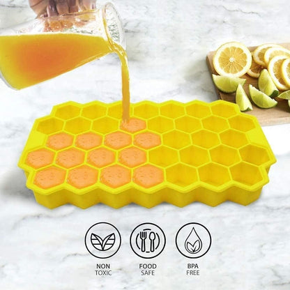 Smooth Ice Cube Maker Tray Pack of 2